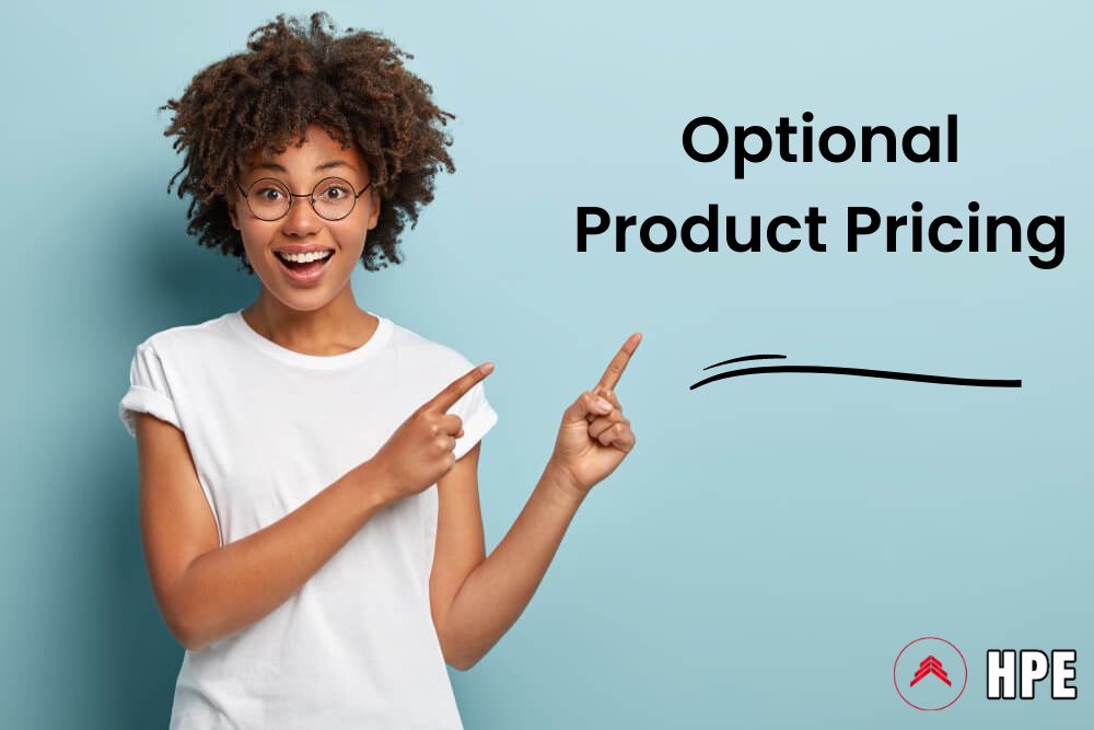 optional product pricing